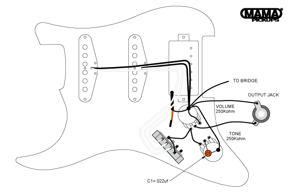 Stacked Humbucker Wiring Diagram from www.mamapickups.com